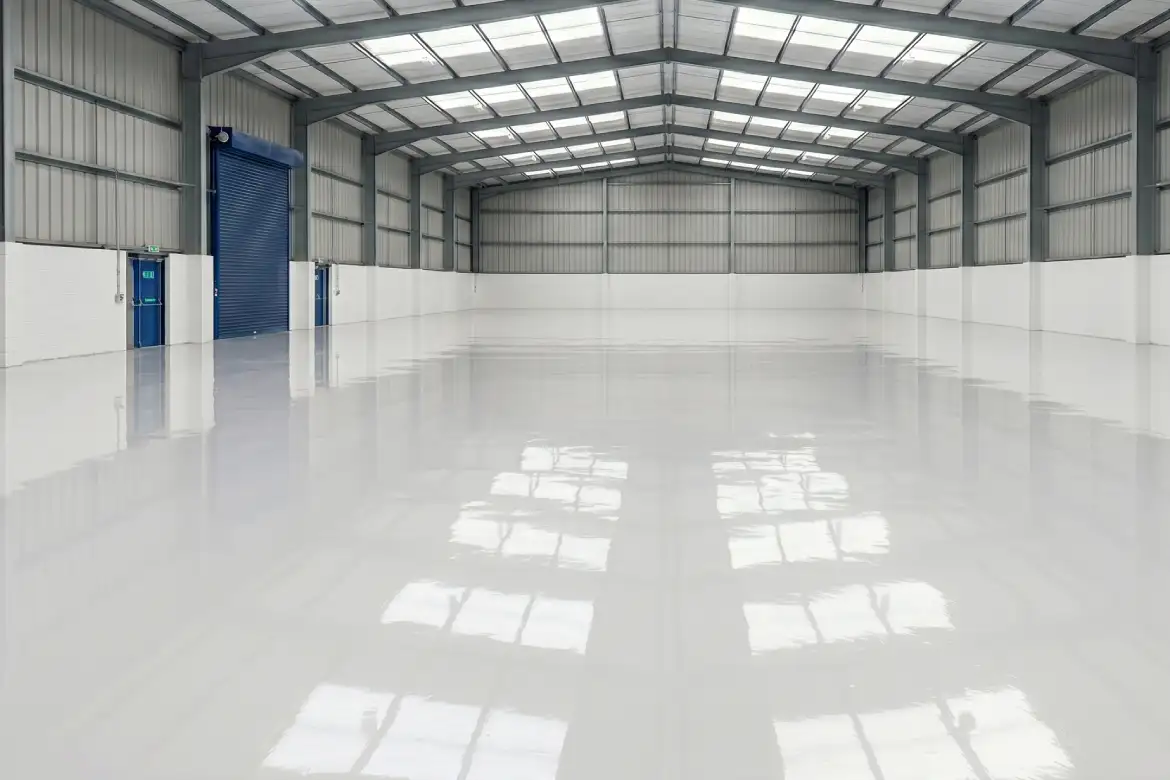 Industrial warehouse flooring
