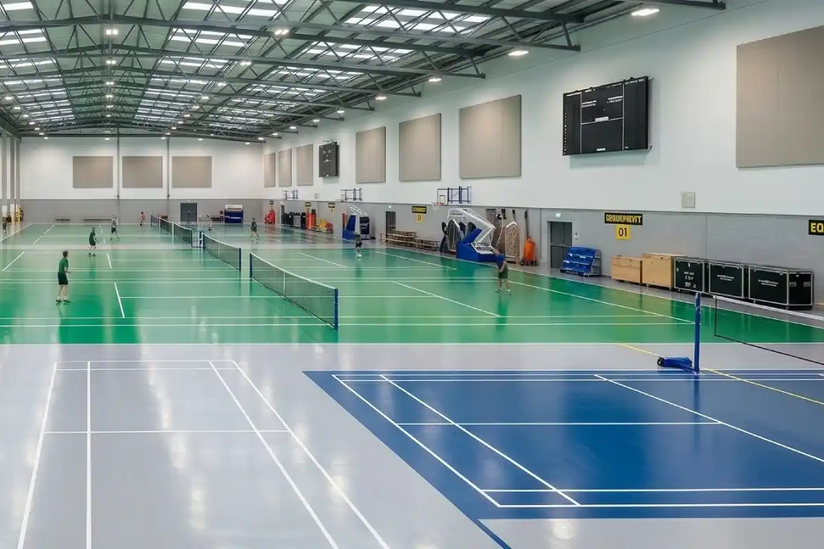 Flooring for sport facilities