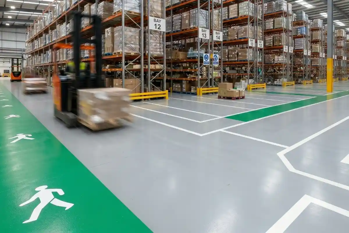 Warehouse flooring environment